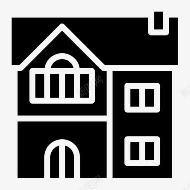 房子建筑物住宅图标图标
