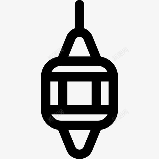 灯笼中国灯笼中国新年图标svg_新图网 https://ixintu.com 中国 传统 新年 灯笼 装饰