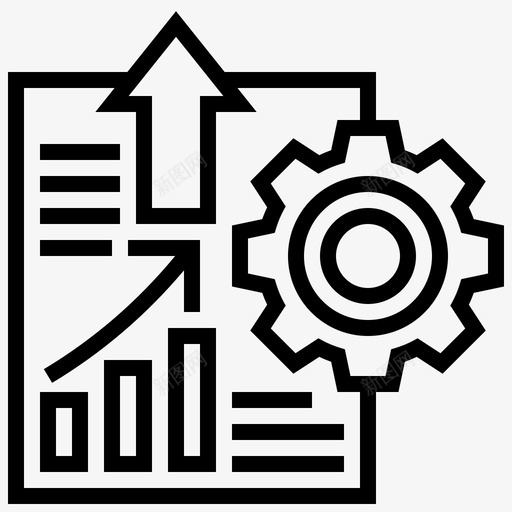 数据分析数据显示图标svg_新图网 https://ixintu.com 数据 数据分析 显示