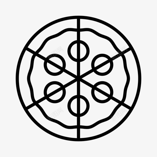 披萨吃快餐图标svg_新图网 https://ixintu.com 吃快餐 意大利 披萨