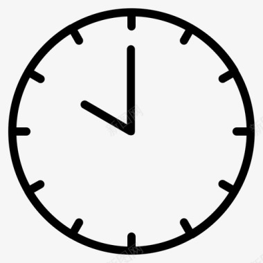 秒表计时器闹钟图标图标