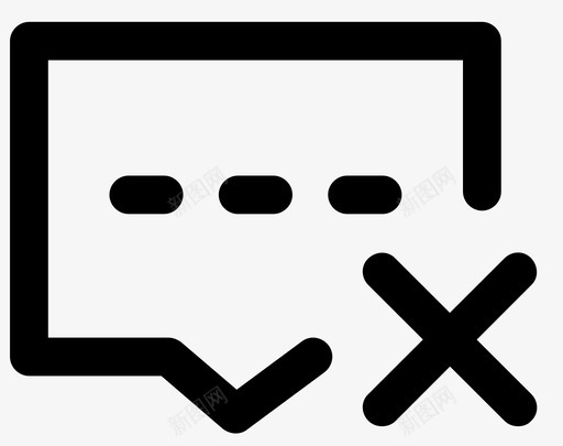 删除评论svg_新图网 https://ixintu.com 删除评论