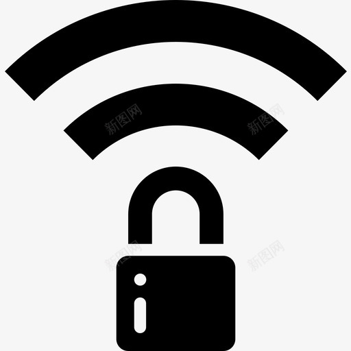 Wifi移动接口2填充图标svg_新图网 https://ixintu.com Wifi 填充 接口 移动