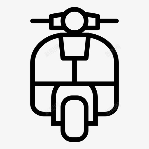 汽车自行车摩托车图标svg_新图网 https://ixintu.com 摩托车 汽车 自行车