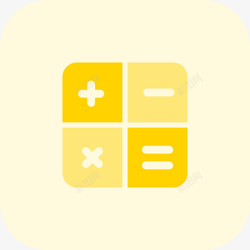 计算器办公室tritone图标svg_新图网 https://ixintu.com tritone 办公室 计算器