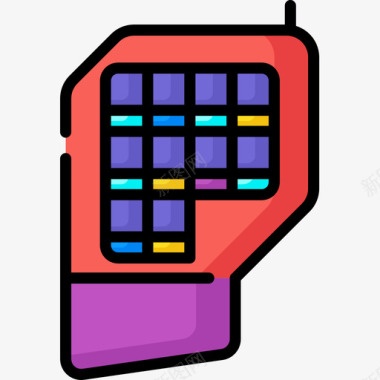 键盘游戏71线颜色图标图标