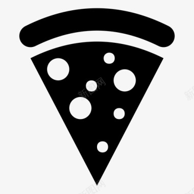 披萨奶酪披萨意大利食品图标图标
