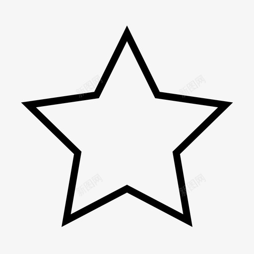 星星点星最爱图标svg_新图网 https://ixintu.com 几何 几何形 形状 星星 最爱 点星 闪亮 闪烁