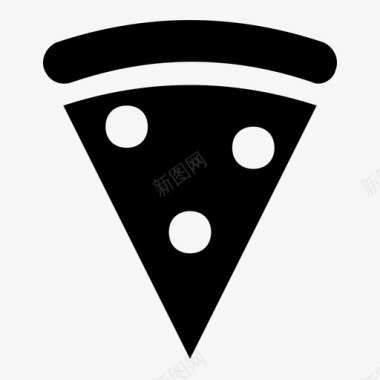 披萨奶酪披萨意大利食品图标图标