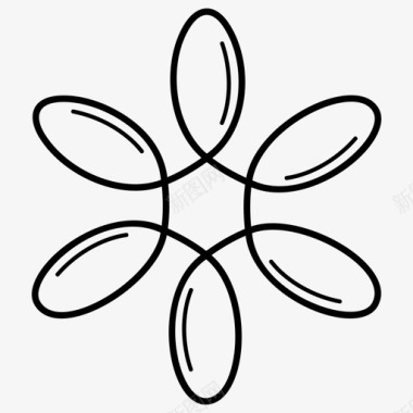 平面元素装饰花卉图标图标