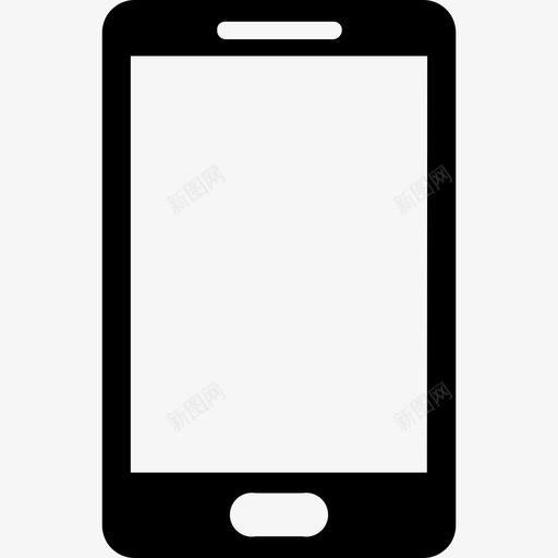 智能手机手机电子图标svg_新图网 https://ixintu.com 图标 实心 小工 工具 手机 技术 智能 电子 移动