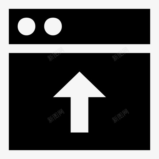 网络上传上传箭头上传图标svg_新图网 https://ixintu.com 上传 响应 图标 用户界面 箭头 网络