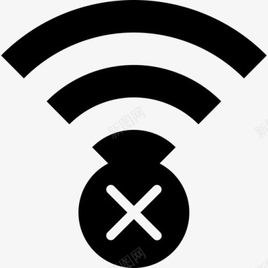 Wifi移动接口2填充图标图标