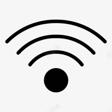 wifi区域互联网图标图标