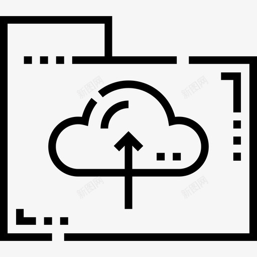 文件夹数字服务13线性图标svg_新图网 https://ixintu.com 数字 文件夹 服务 线性