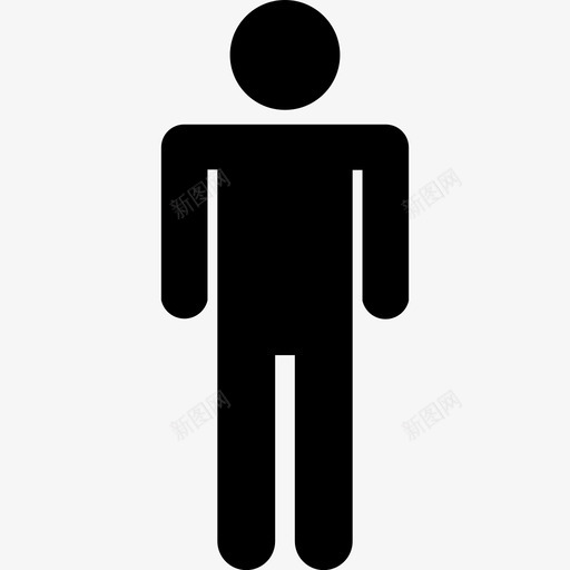 男人人象形图图标svg_新图网 https://ixintu.com 人人 人和 图标 女人 实心 形图 男人 象形
