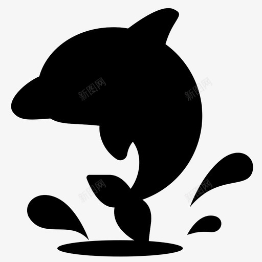 494-dolphinsvg_新图网 https://ixintu.com 494-dolphin