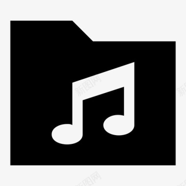 音乐文件夹mp3音乐文件图标图标