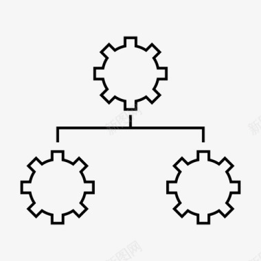 团队合作中心通讯器图标图标