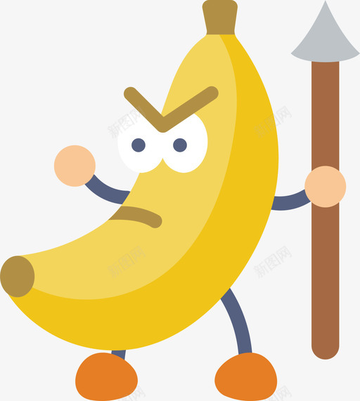 香蕉夜生活食品4平淡图标svg_新图网 https://ixintu.com 夜生活 平淡 食品 香蕉