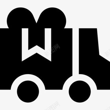送货卡车销售42已装满图标图标