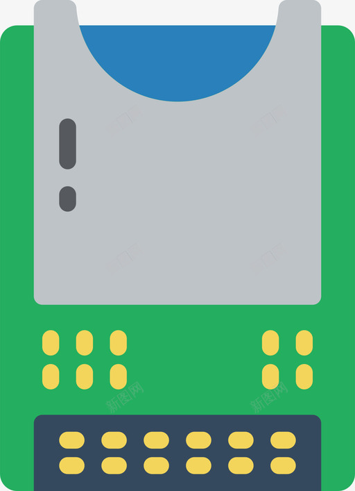 Sd卡计算机硬件27扁平图标svg_新图网 https://ixintu.com Sd 扁平 硬件 计算机