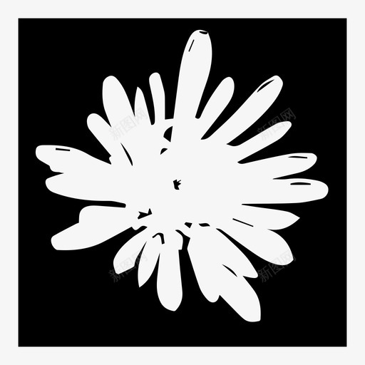 花花束花园图标svg_新图网 https://ixintu.com 夏天 真正 自然 花园 花束 花花