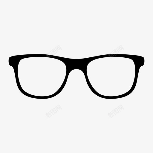 眼镜衣服和配件图标svg_新图网 https://ixintu.com 眼镜 衣服 配件