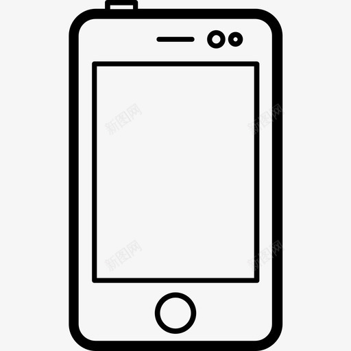 智能手机iphone屏幕图标svg_新图网 https://ixintu.com iphone 屏幕 手机 智能 触摸