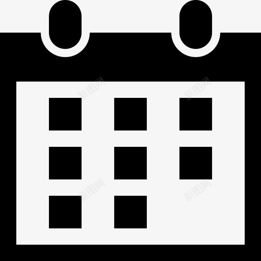 计划器约会安排图标svg_新图网 https://ixintu.com 业务 图标 安排 实体 实体图 提醒 日历 约会 计划