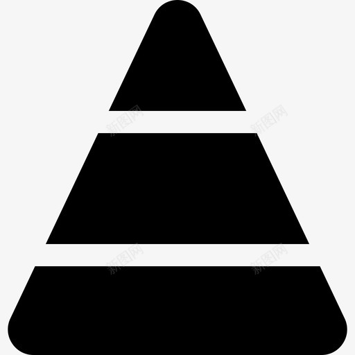金字塔图业务410填充图标svg_新图网 https://ixintu.com 业务 填充 金字塔