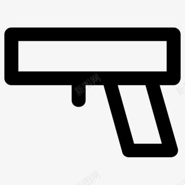 枪枪保护手枪图标图标