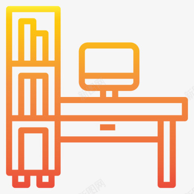 书桌家具装饰7坡度图标图标