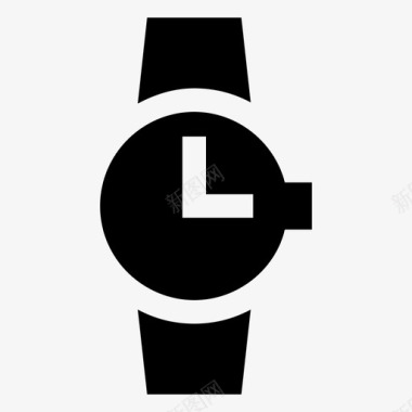 手表智能手表时间机器图标图标