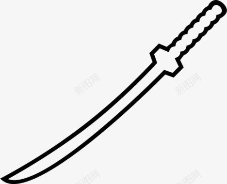 剑武士刀武士图标图标