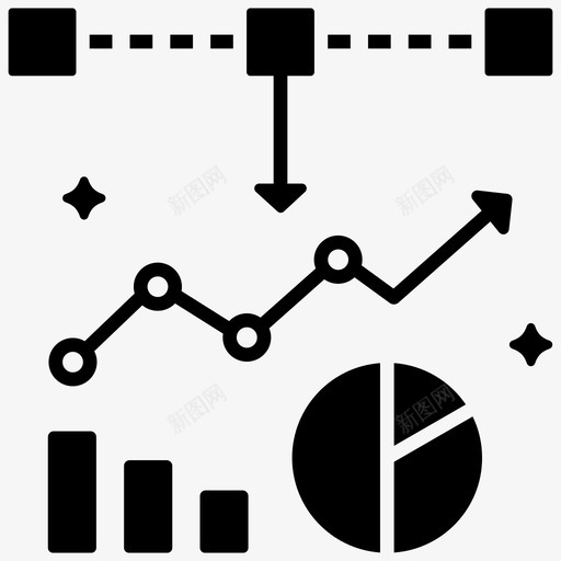 数据可视化数据分析统计图形图标svg_新图网 https://ixintu.com 信息 可视化 图形 大数 数据 数据分析 统计 通信