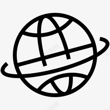世界宇宙地球图标图标