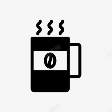 咖啡咖啡因饮料图标图标