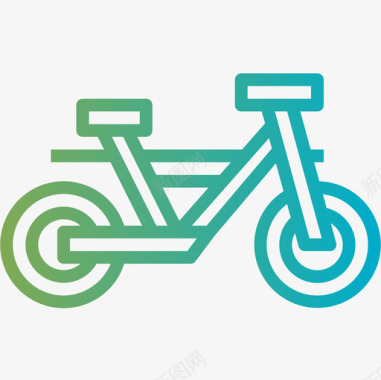 自行车交通154坡度图标图标