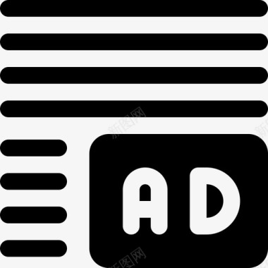 广告广告65填充图标图标
