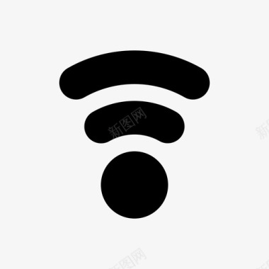 中等wifi信号中等wifi信号热点图标图标