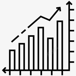 向量记录图形表示分析业务图表图标高清图片