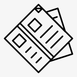 产品更新新闻电子商务产品图标高清图片