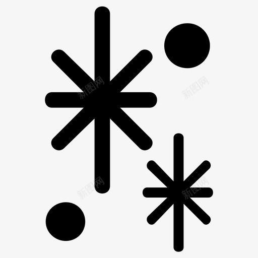 星星最爱闪烁图标svg_新图网 https://ixintu.com 发光 星星 最爱 费森 闪亮 闪烁