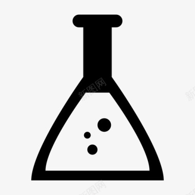 科学化学烧瓶图标图标