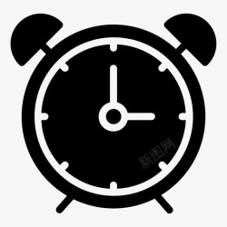 睡眠设置闹钟小时分钟图标高清图片