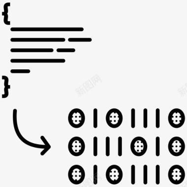 编译编程编程语言图标图标