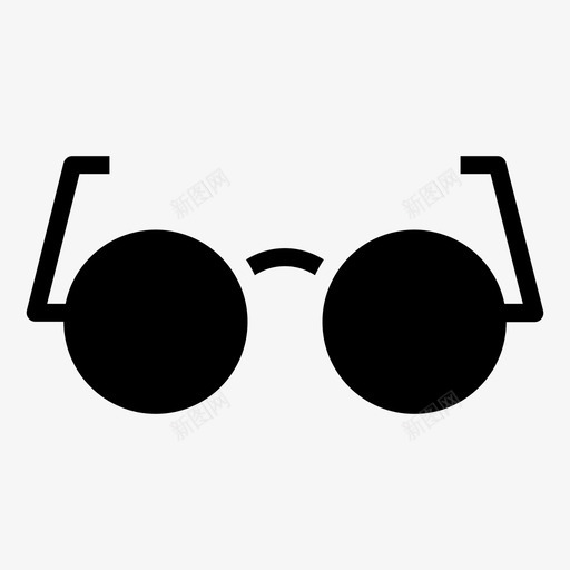 眼镜书书和阅读字形集图标svg_新图网 https://ixintu.com 书书 字形 眼镜 阅读