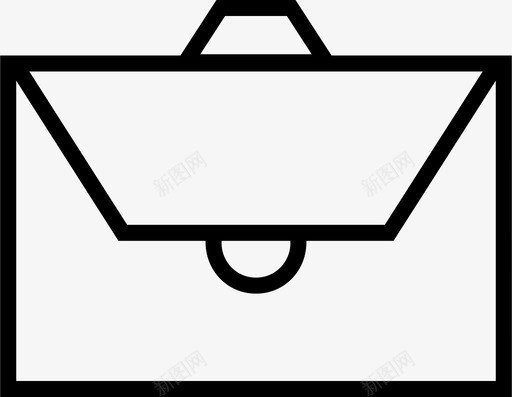 包公文包集装箱图标svg_新图网 https://ixintu.com 公文包 商店 购物 购物袋 集装箱