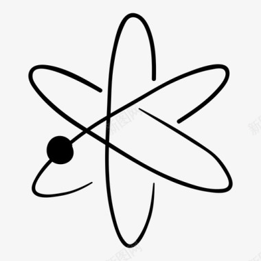 原子天才分子图标图标
